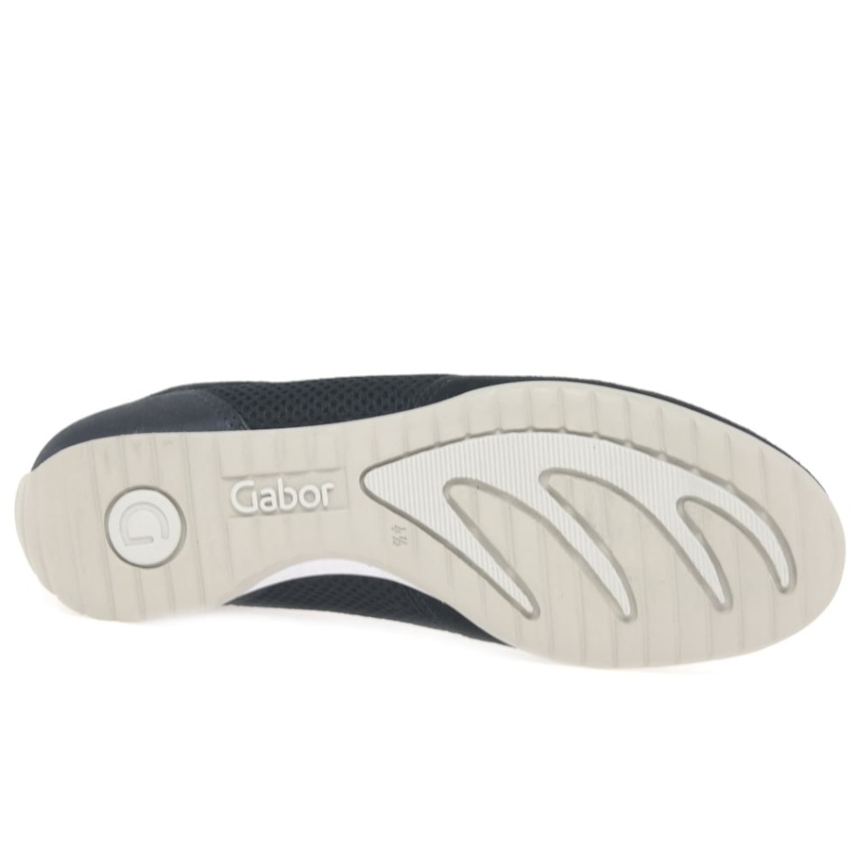 Gabor Daim Atlantique/maille | Baskets De Sport Décontractées Exclusives Brunello Pour Femmes